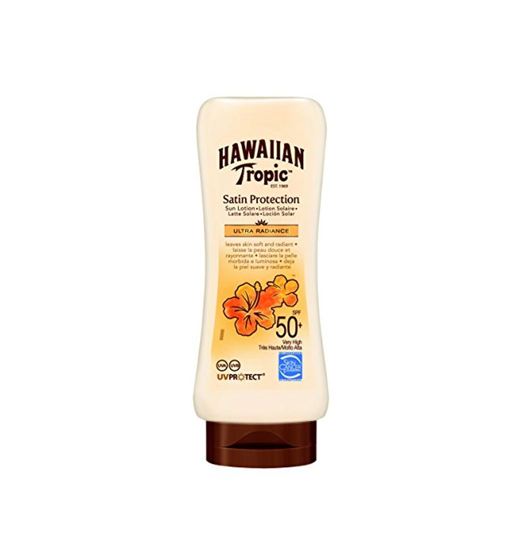 Belleza Hawaiian Tropic Satin Protection Ultra Radiance - Loción Solar de Protección Alta