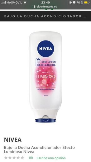 NIVEA BODY LOCIÓN EFECTO LUMINOSO 