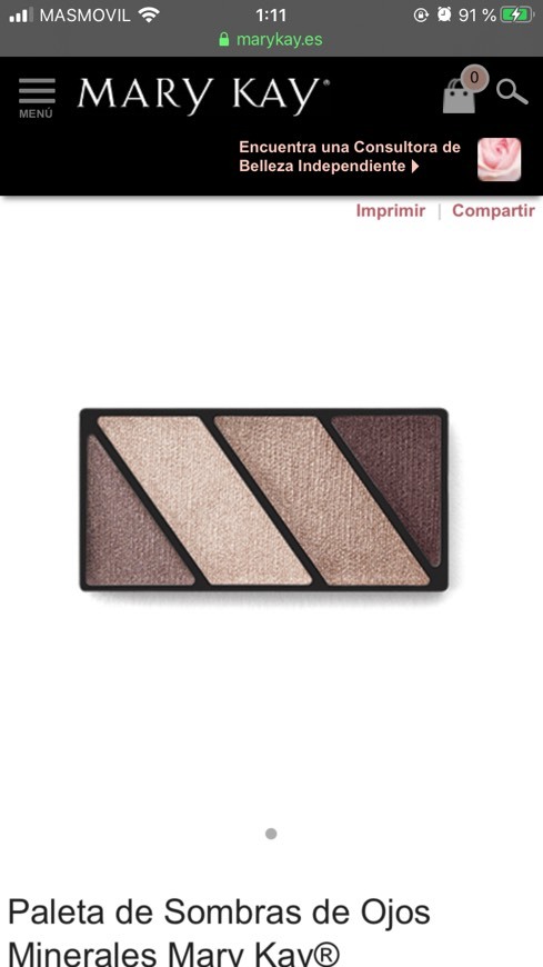 Fashion Sombras Mary Kay 