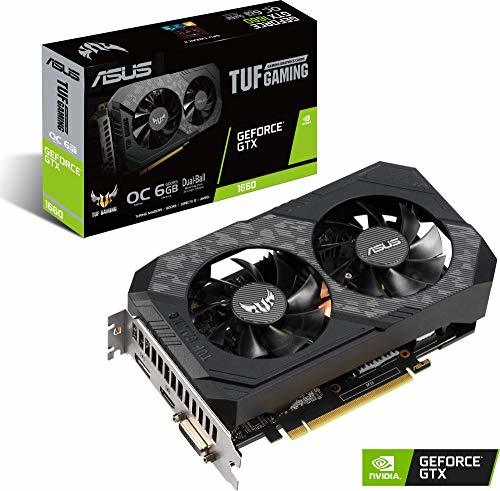 Electronic Asus tuf-gtx1660-o6g-gaming - Tarjeta gráfica