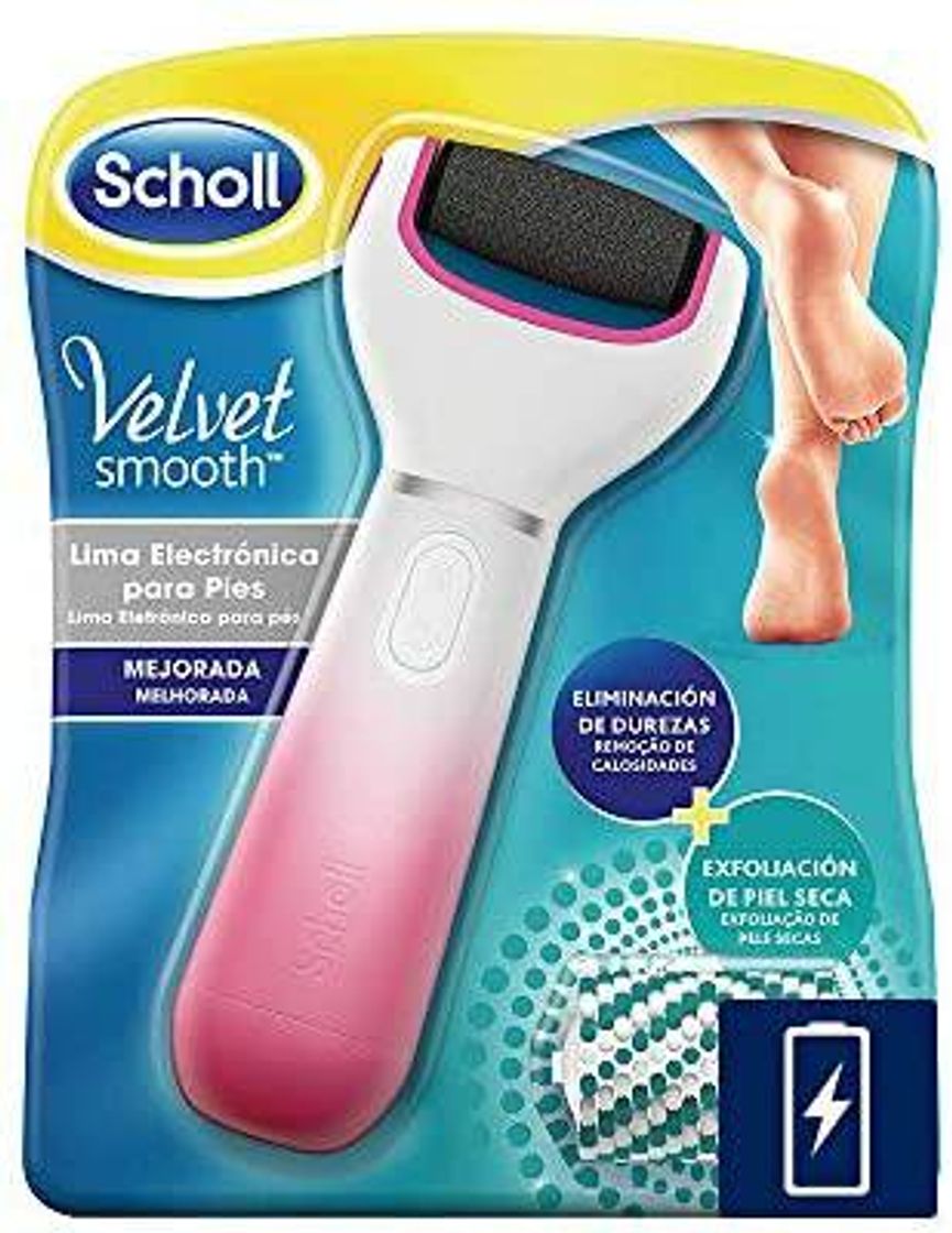 Product Scholl Lima Eléctrica Durezas Pies Velvet Smooth con Cabezal