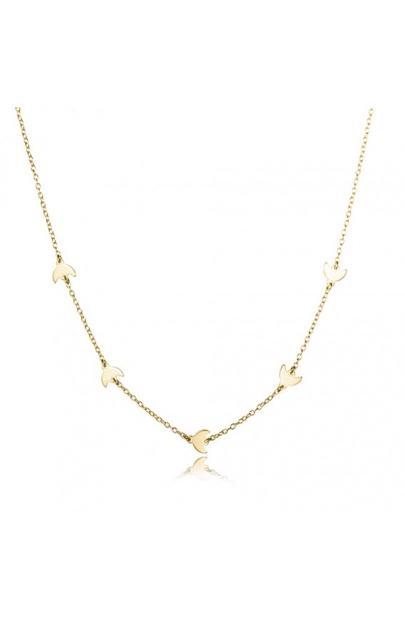 Moda CHOCKER “MINI MOON” GOLD