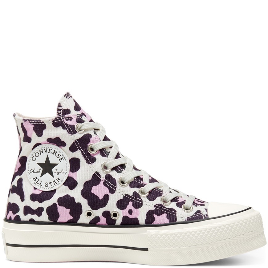 Moda CONVERSE Leopard Platform Chuck Taylor All Star High Top