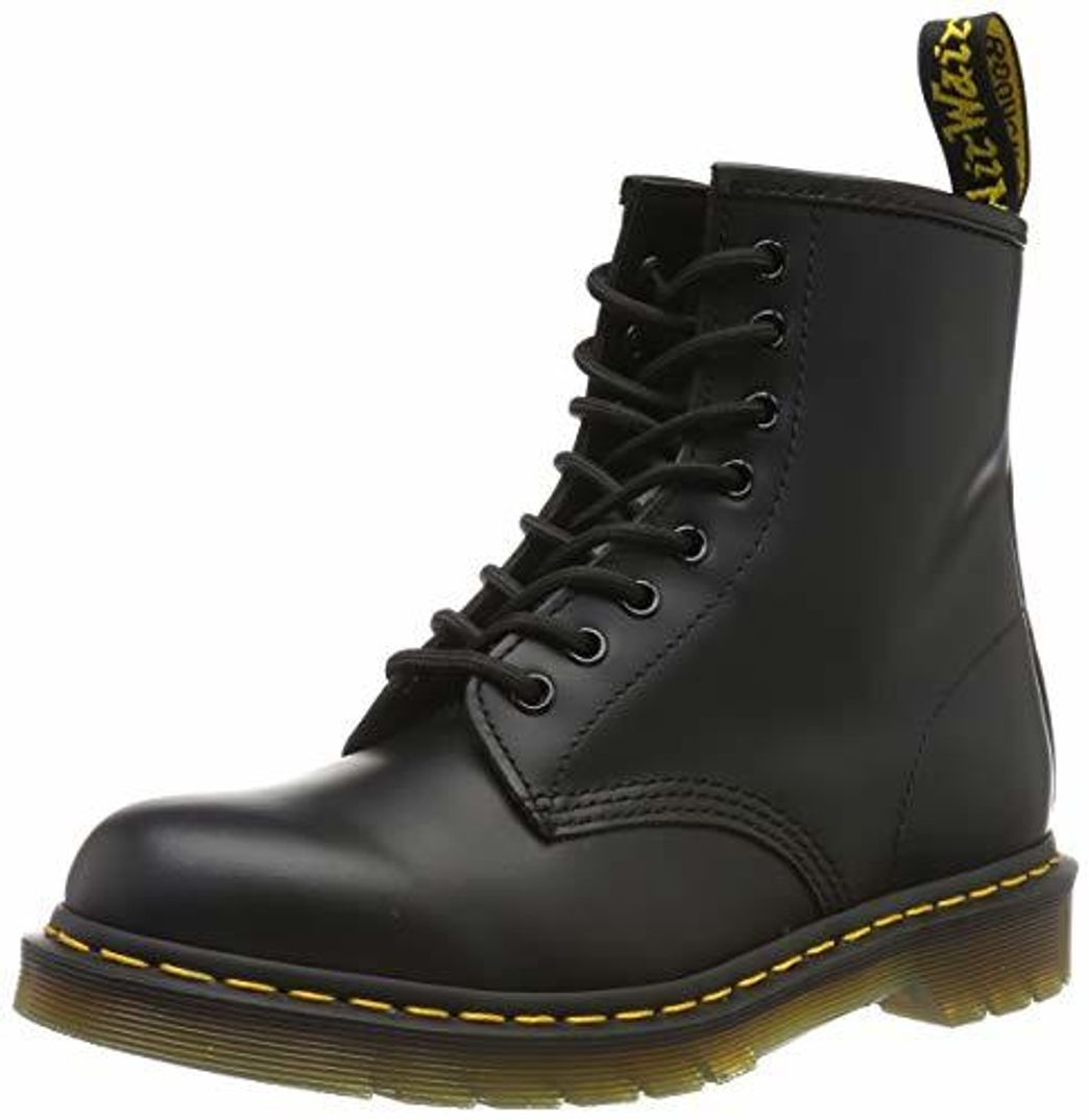 Fashion Dr. Martens 1460 - Botas Militares de Mujer, Negro