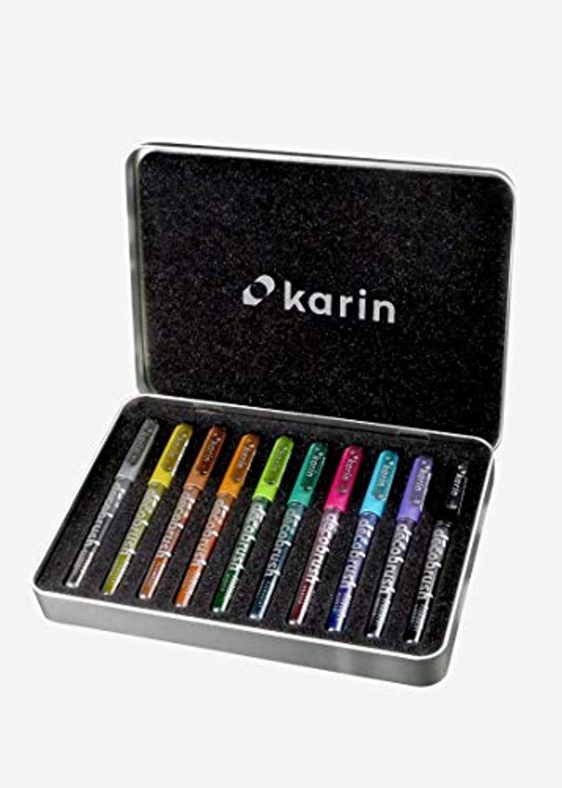 Social KARIN DecoBrush Metallic 10 Stck. KARIN DecoBrush Metallic - Juego de 10