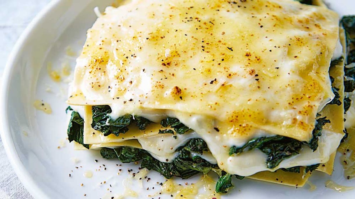 Social Lasaña de espinacas 