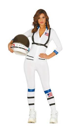 Mujer astronauta disfraz