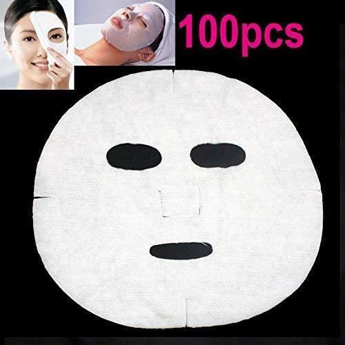 cosmetic no tejido facial máscara máscaras faciales – Hoja de papel de algodón