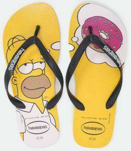 Chinelo dos Simpsons 