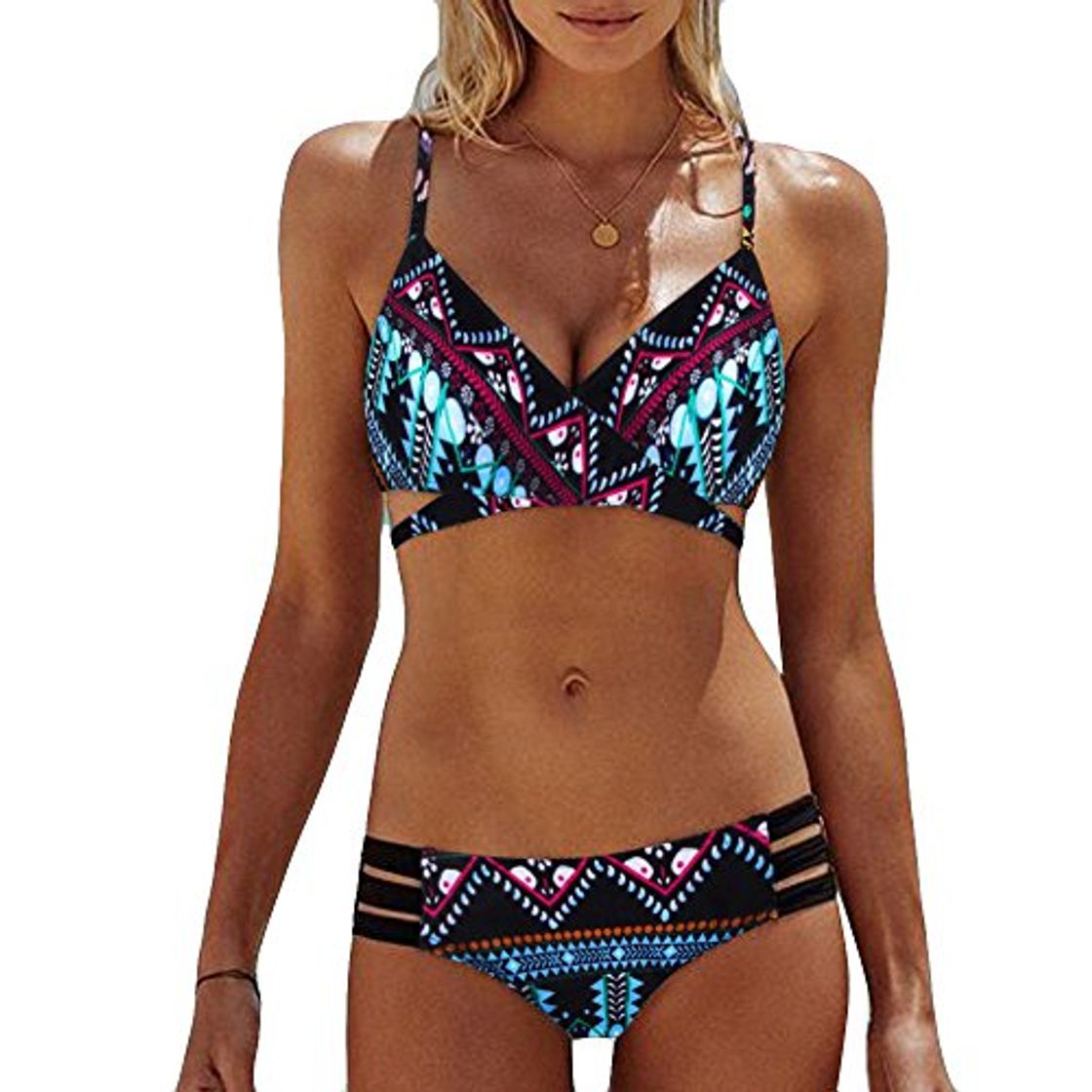 Products LANSKIRT_Bikinis Bikini Mujer Push Up Lanskirt Mujeres Conjunto de Traje de BañO