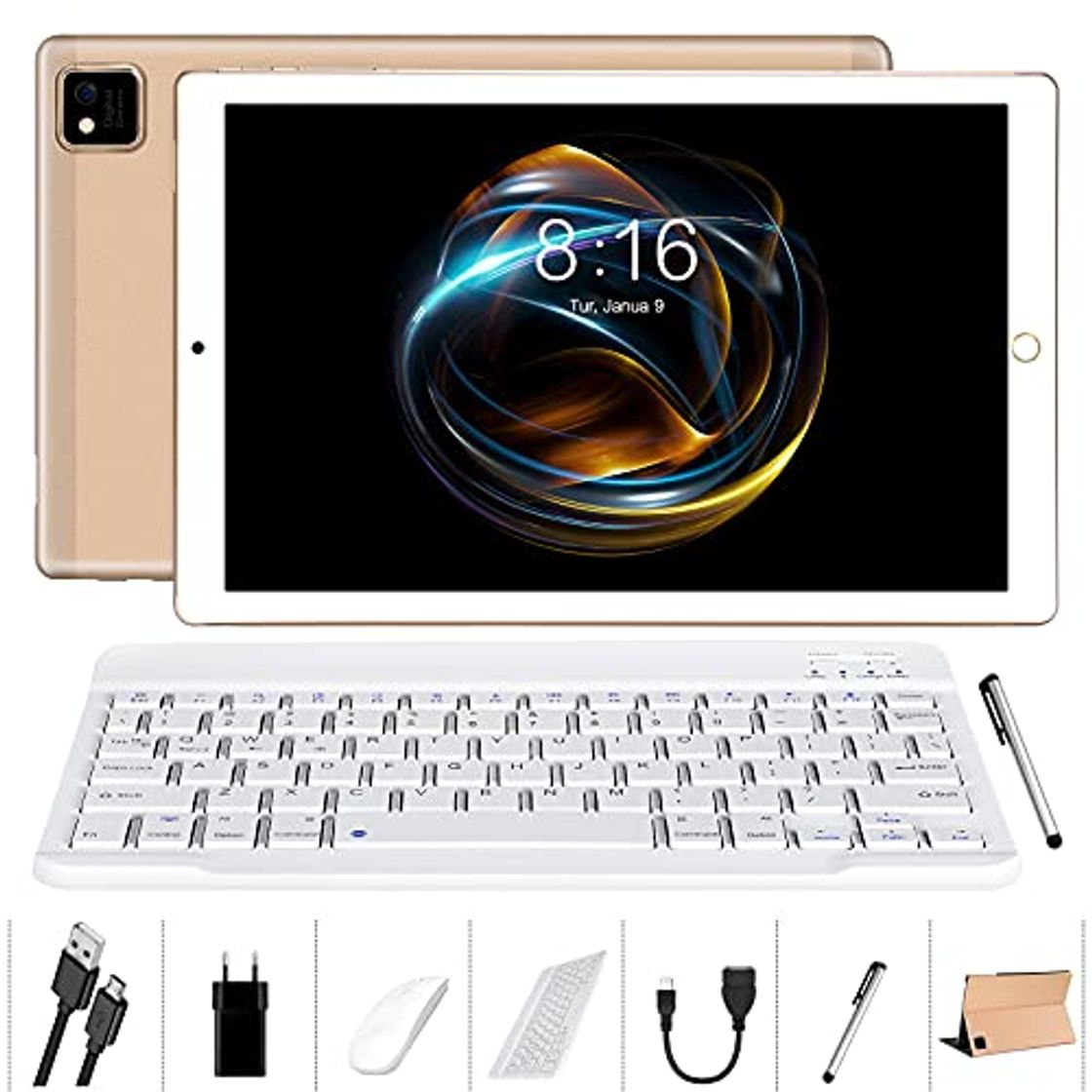 Electronic Tablet 10 Pulgadas Android 10.0 - YUMKEM Tableta 4GB RAM 64GB ROM