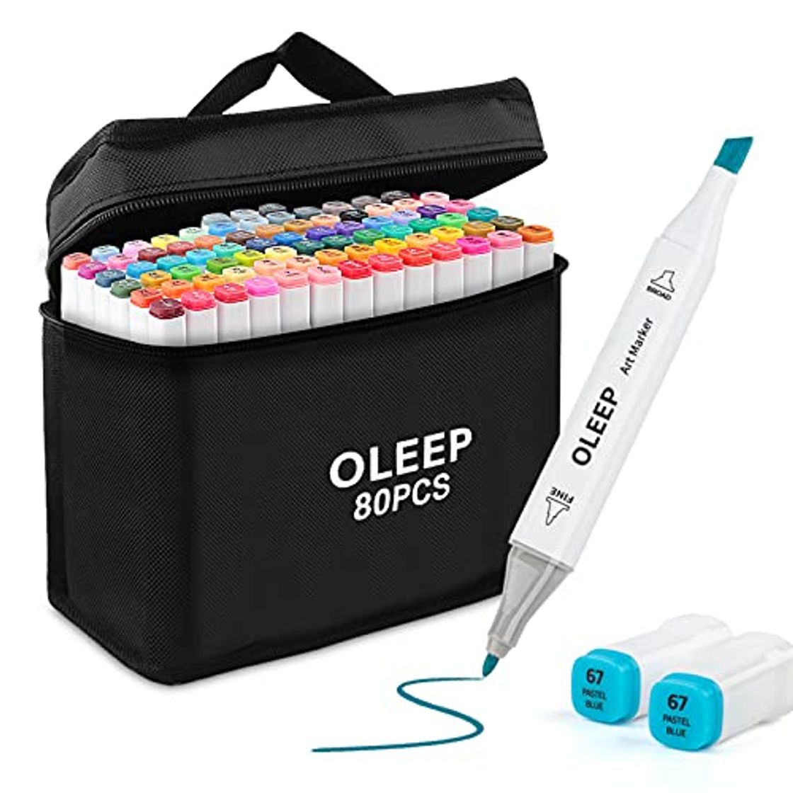 Social oleep 80 color arte dibujo Touch cinco doble amplia