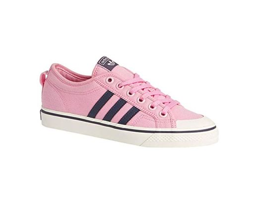 adidas Nizza W, Zapatillas de Deporte para Mujer, Rosa