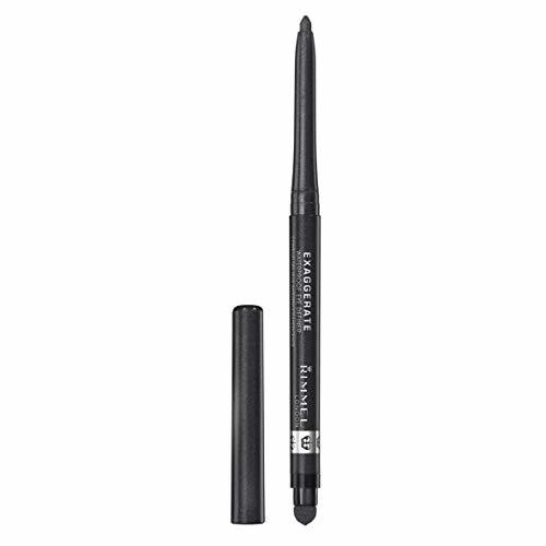 Beauty Rimmel London Exaggerate Automatic Eyeliner Waterproof - Delineador de Ojos Retráctil, Tono