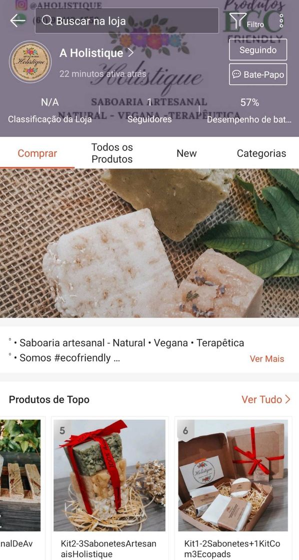 Social Saboaria artesanal Holistique vegana e sustentável 🌿