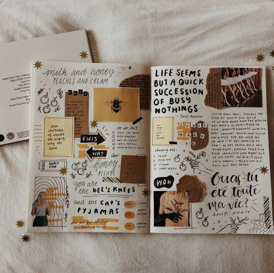 Moda Creative journal Inspiração 