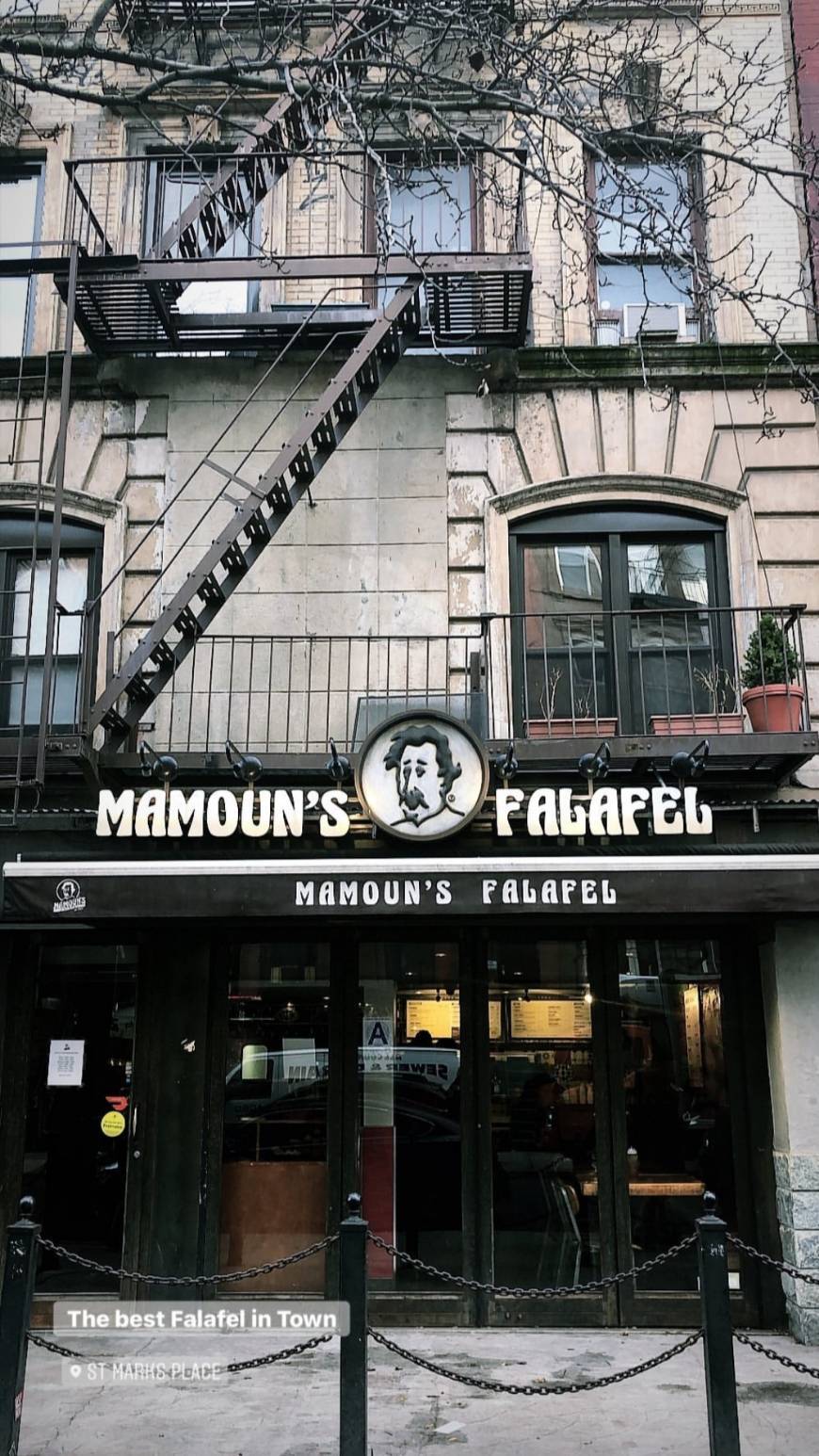 Restaurantes Mamoun's Falafel