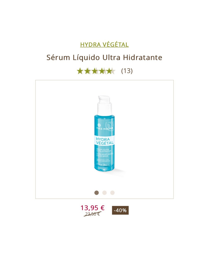 Producto Serum hidratante 