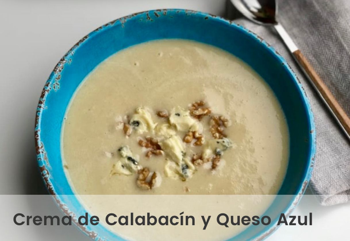 Moda Crema de calabacín y queso azul 🥒🧀