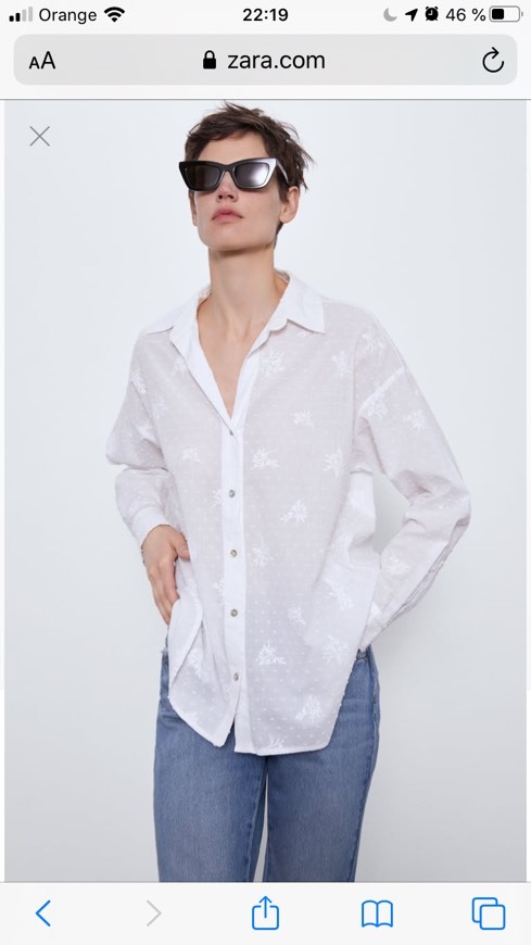 Productos Camisa Oversize Blanca