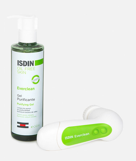 ISDIN Everclean Oil Free Skin Gel limpiador Facial purificante