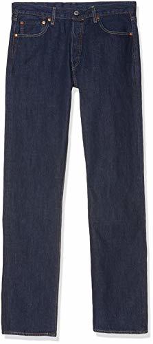 Fashion Levi's 501 Original Fit- Vaqueros para hombre, Azul