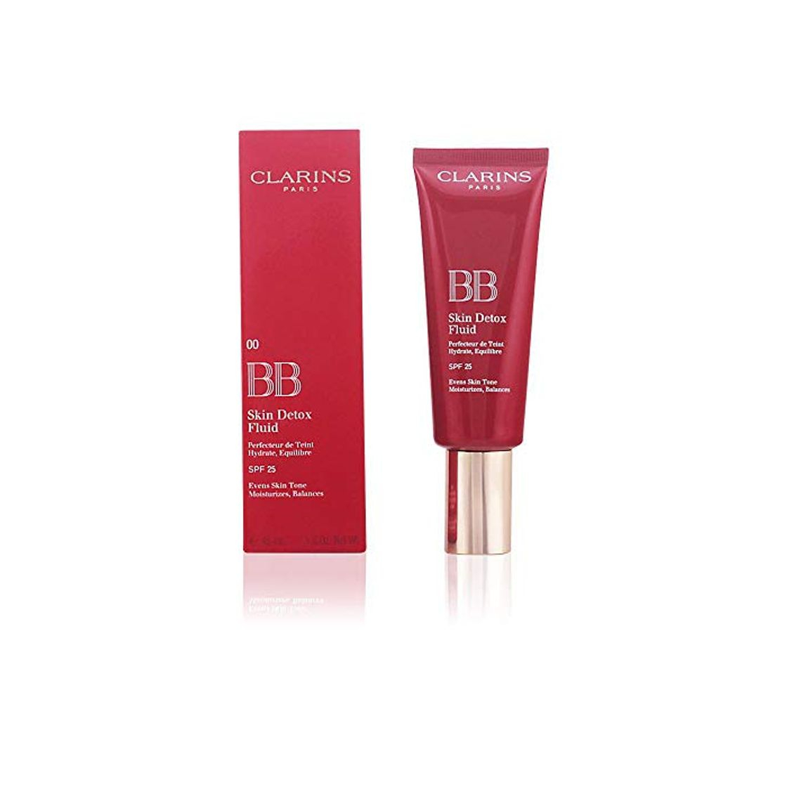 Beauty Clarins Bb Skin Detox Fluid Spf25#02-Medium 45 Ml 1 Unidad 450 g