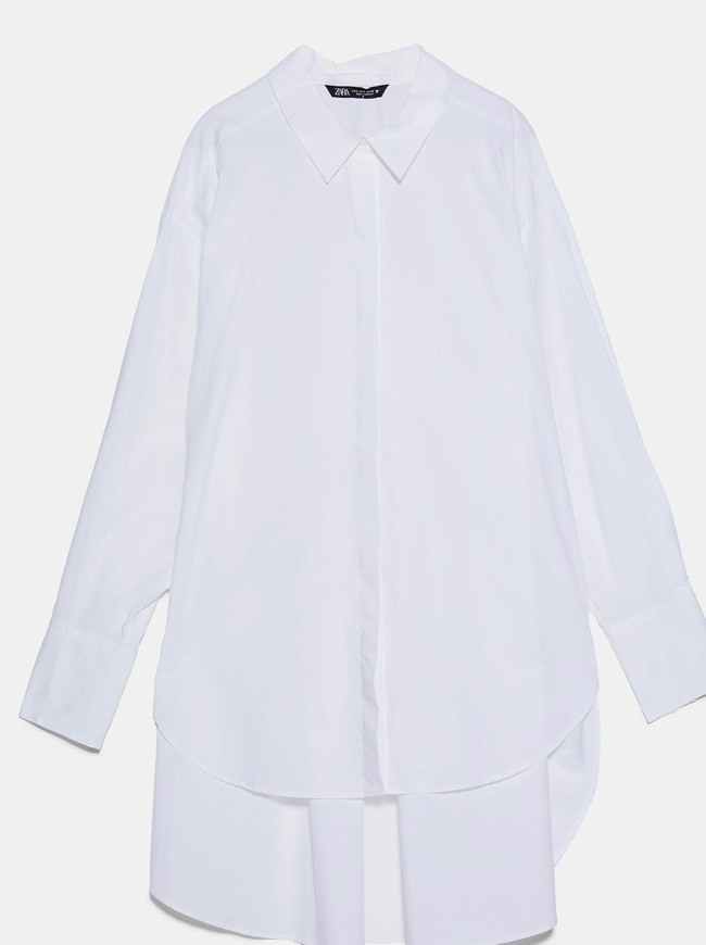 Moda Camisa popelin oversize 