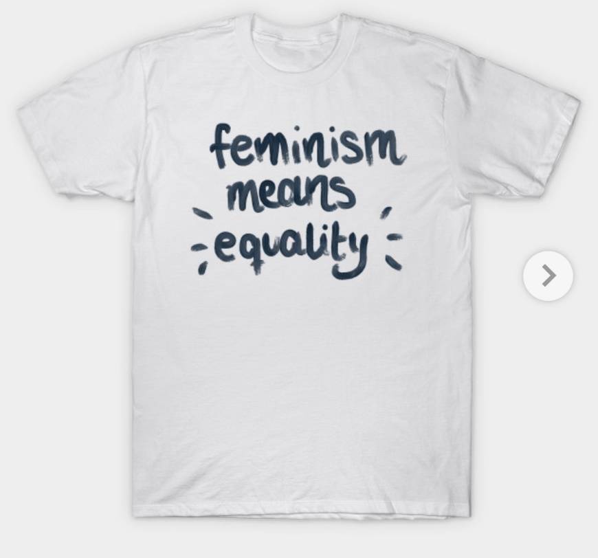 Producto Camiseta Feminism means equality