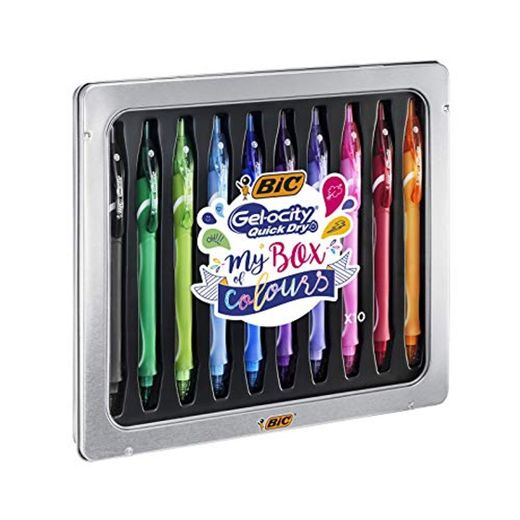 BIC My Box of Colours Gel-ocity Quick Dry bolígrafos de Gel de