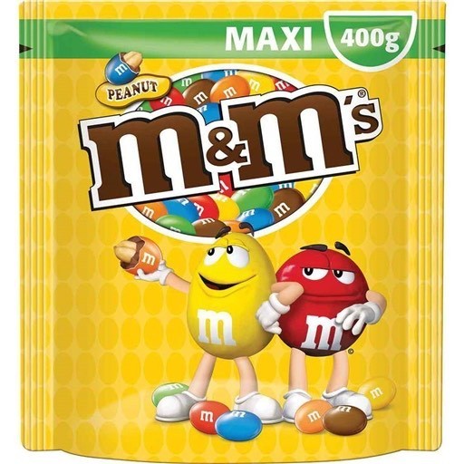 Moda M&M's Drageias Chocolate Amendoim