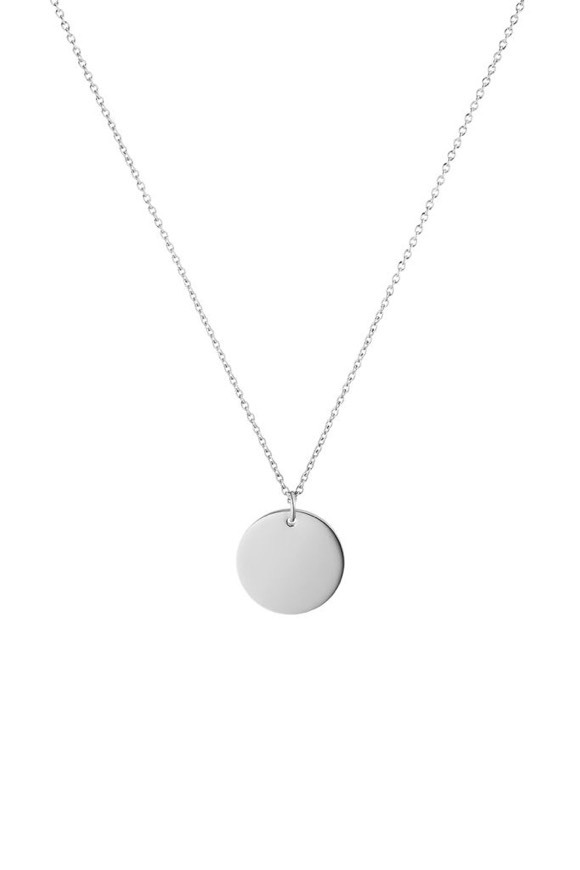 Fashion Coin Necklace Silver | PAUL VALENTINE