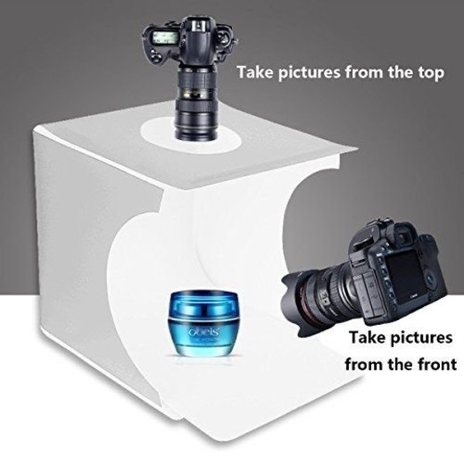 Mini Photo Studio Box, 9x9 Inches Shooting Tent Kit JHS-TECH