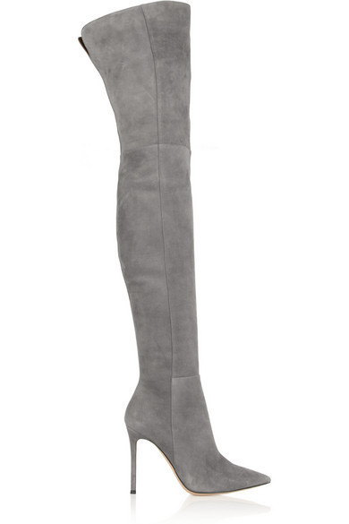 Fashion Gianvito Rossi Suede over-the-knee boots