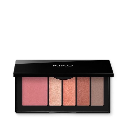 KIKO Smart Eyes and Cheeks Palette - 03 Coral Profusion