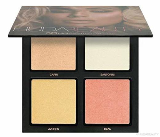 Huda Beauty Pink Sands 3D Edition Highlighter Palette 1.11oz/31.5g New In Box