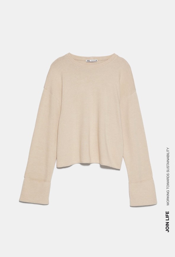 Moda Zara sweat malha