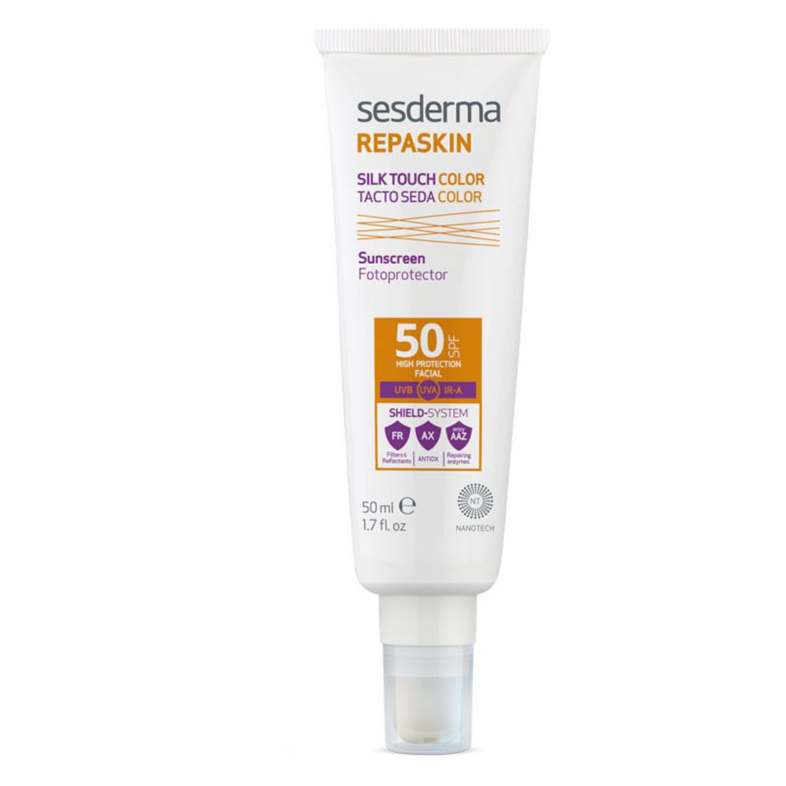 Moda SESDERMA REPASKIN PHOTOPROTECTOR SPF 50 TOUCH SILK COLOUR 