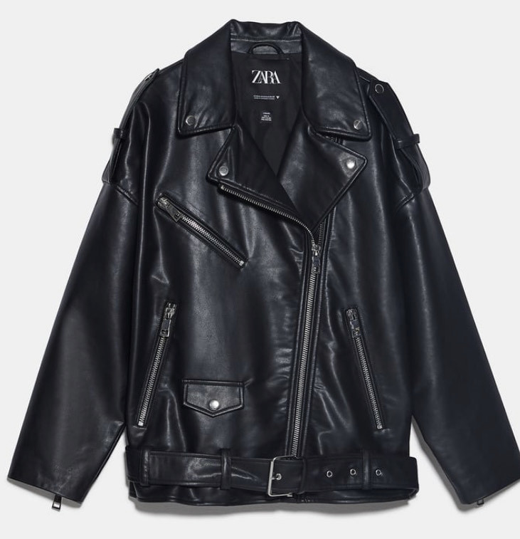 Blusão Biker Oversize
