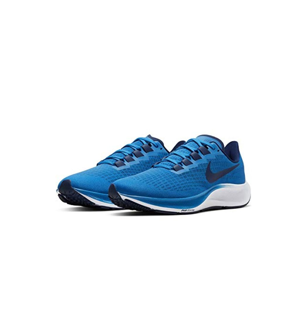 Fashion Nike Air Zoom Pegasus 37, Zapatilla de Correr para Hombre, Foto Azul