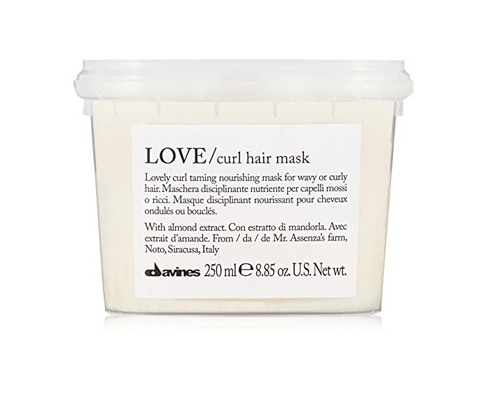 Productos Davines Essential haircare Love curl hair mask 250ml