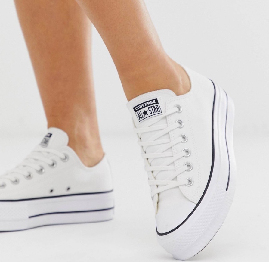 Products Converse Platform White Trainers