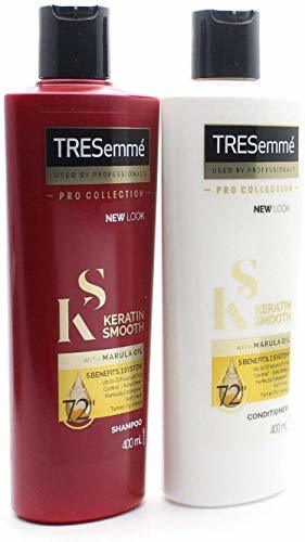 Belleza Tresemme Keratin Smooth Pro Collection - Juego de champú y acondicionador