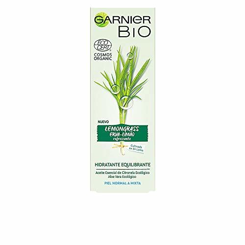 Beauty Garnier Bio Ecocert Lemongrass Crema Hidratante 50 Ml 1 Unidad 50 ml