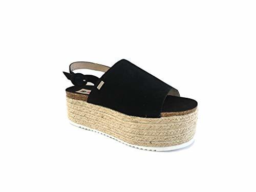 Producto MUSTANG - Sandalia Plataforma Esparto Cuero para Mujer Color