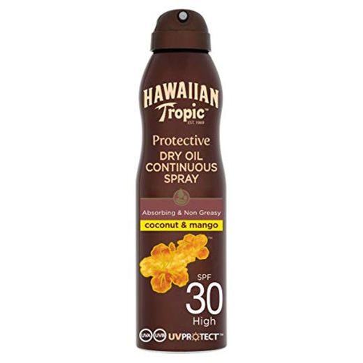 Hawaiian Tropic Protective Bruma Aceite Seco - Aceite en Seco bronceador formato