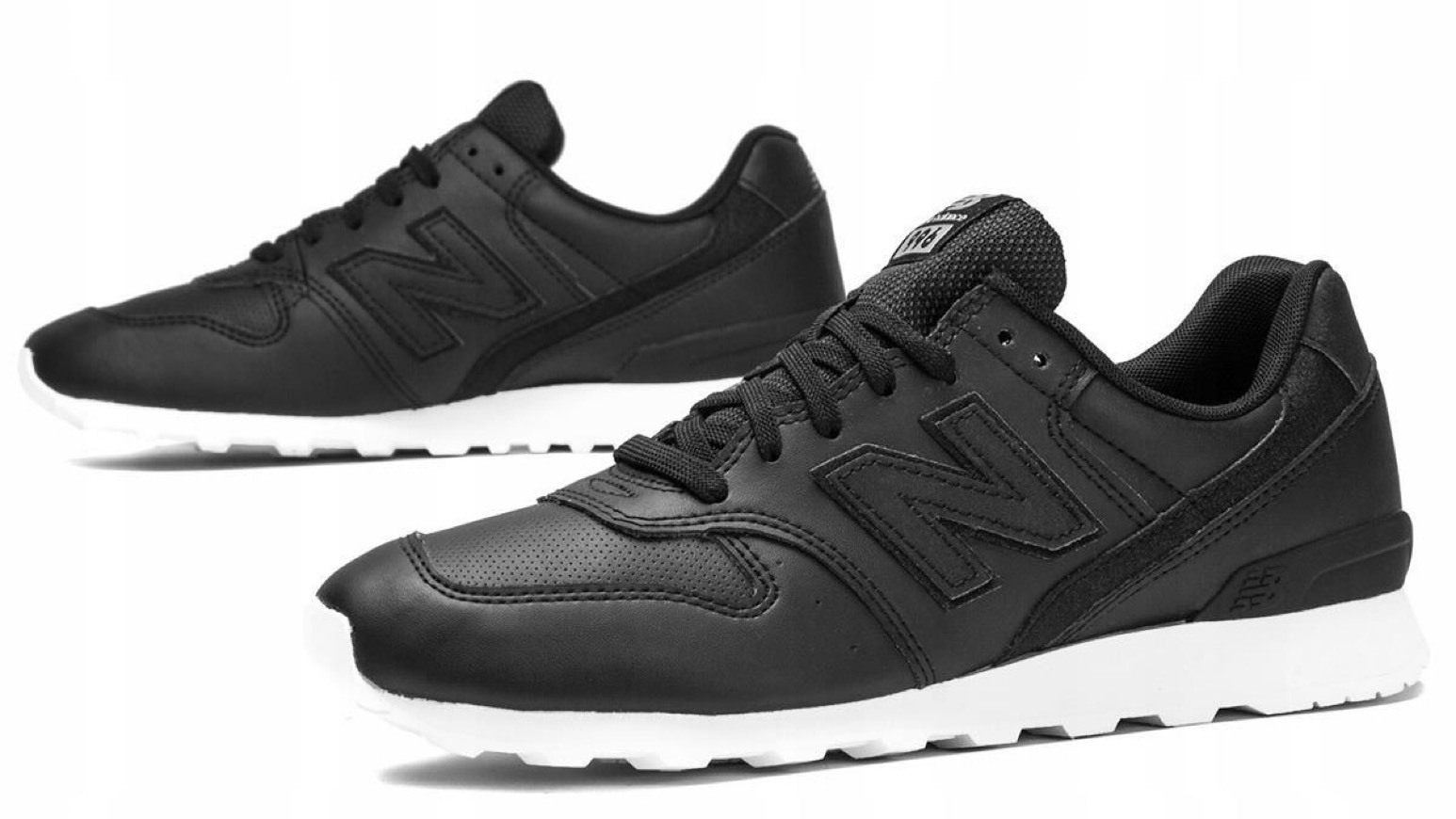 Producto New Balance 996 Pretas Em Pele 