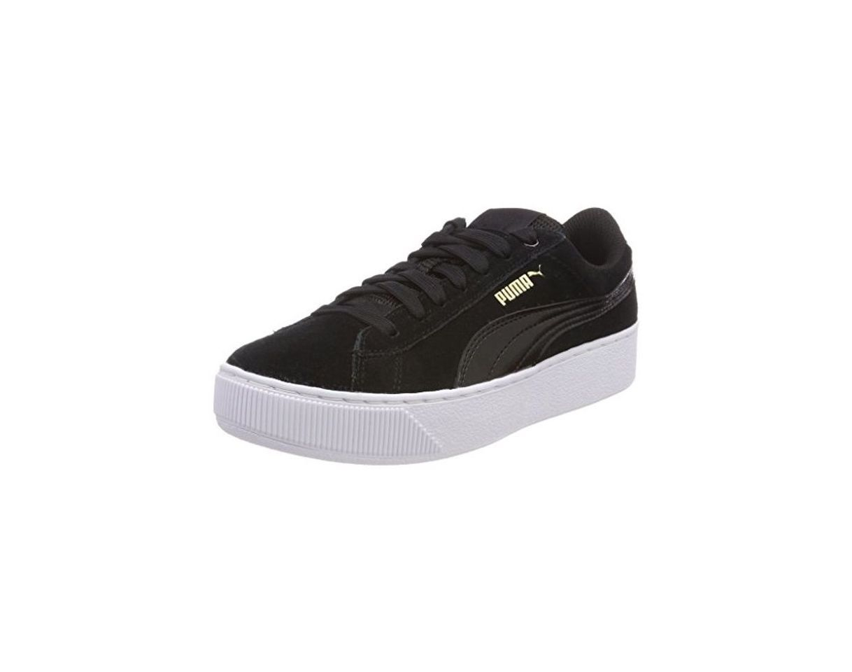 Moda Puma Vikky Platform, Zapatillas para Mujer, Negro