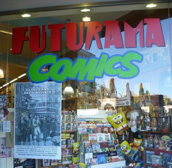 Lugar Librería Futurama