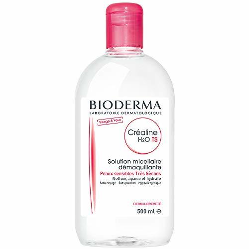 Belleza Bioderma Crealine Ts H2O Solution Micelar Peaux Très Sèches 500 ml